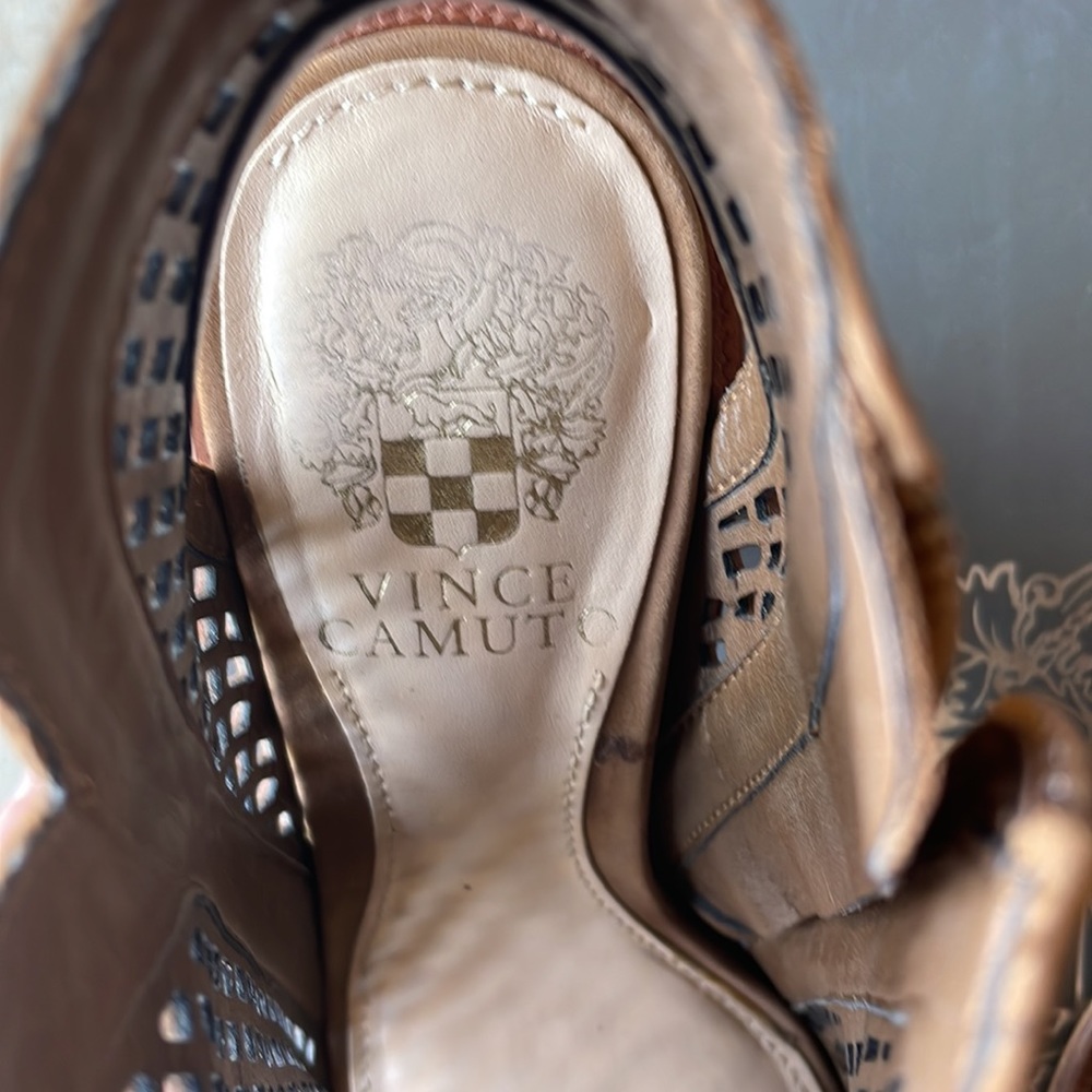 Vince Camuto Open Toe Booties - image 3